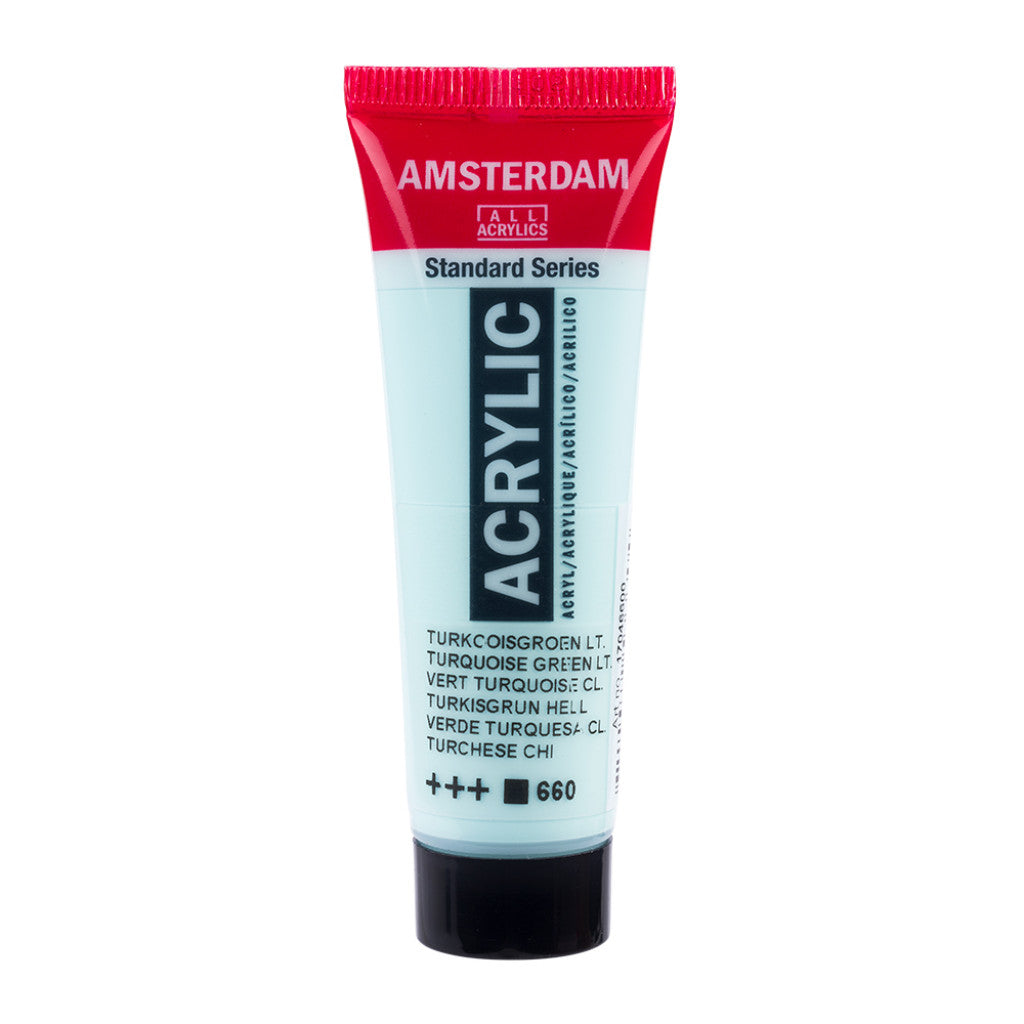 Amsterdam Standard 20ml - 660 Turquoise Green Light
