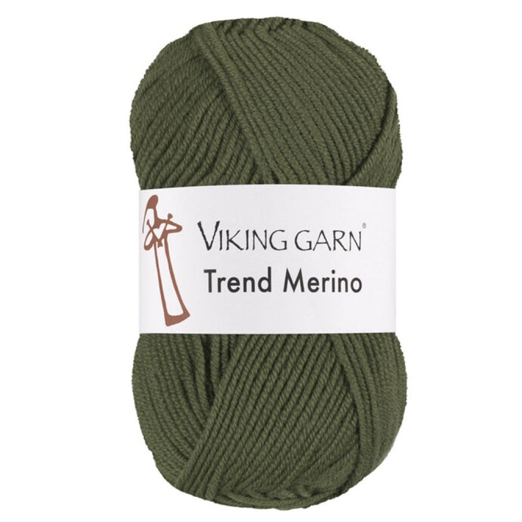 Trend Merino - 438 Militærgrønn