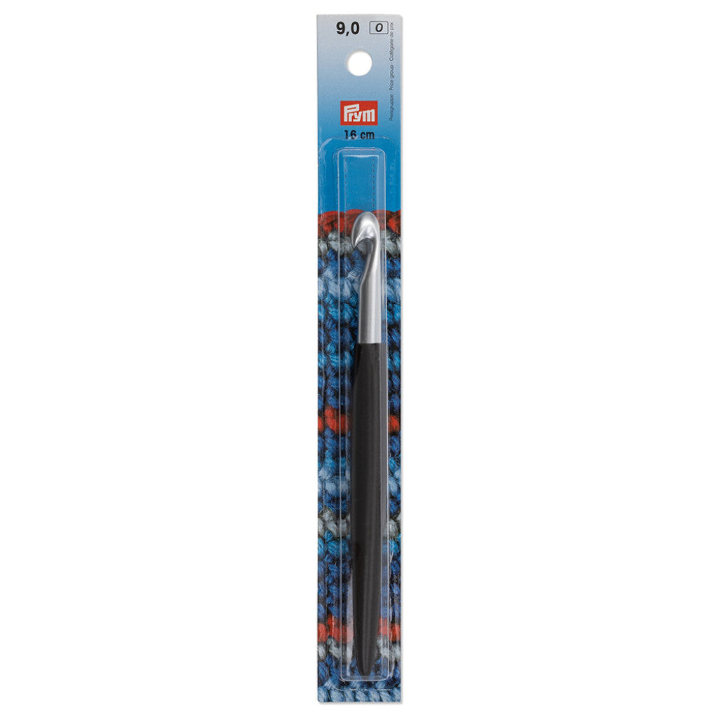 Prym Heklenål Soft grip - 16cm - 9,0mm