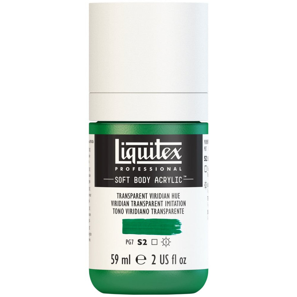 Liquitex Soft Body 59ml - 327 Transparent Viridian Hue S2