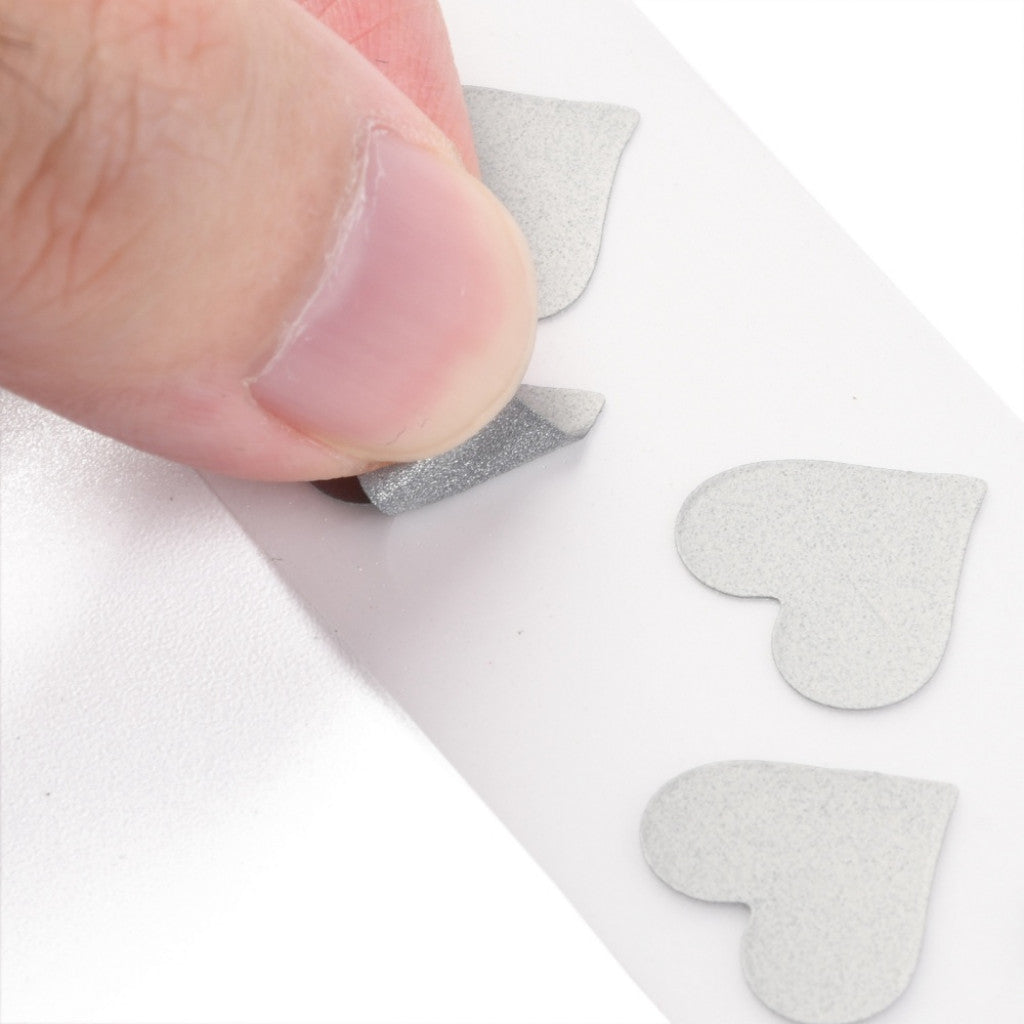 Strykemerke Refleks, 1,2cm, 41stk - Hjerte