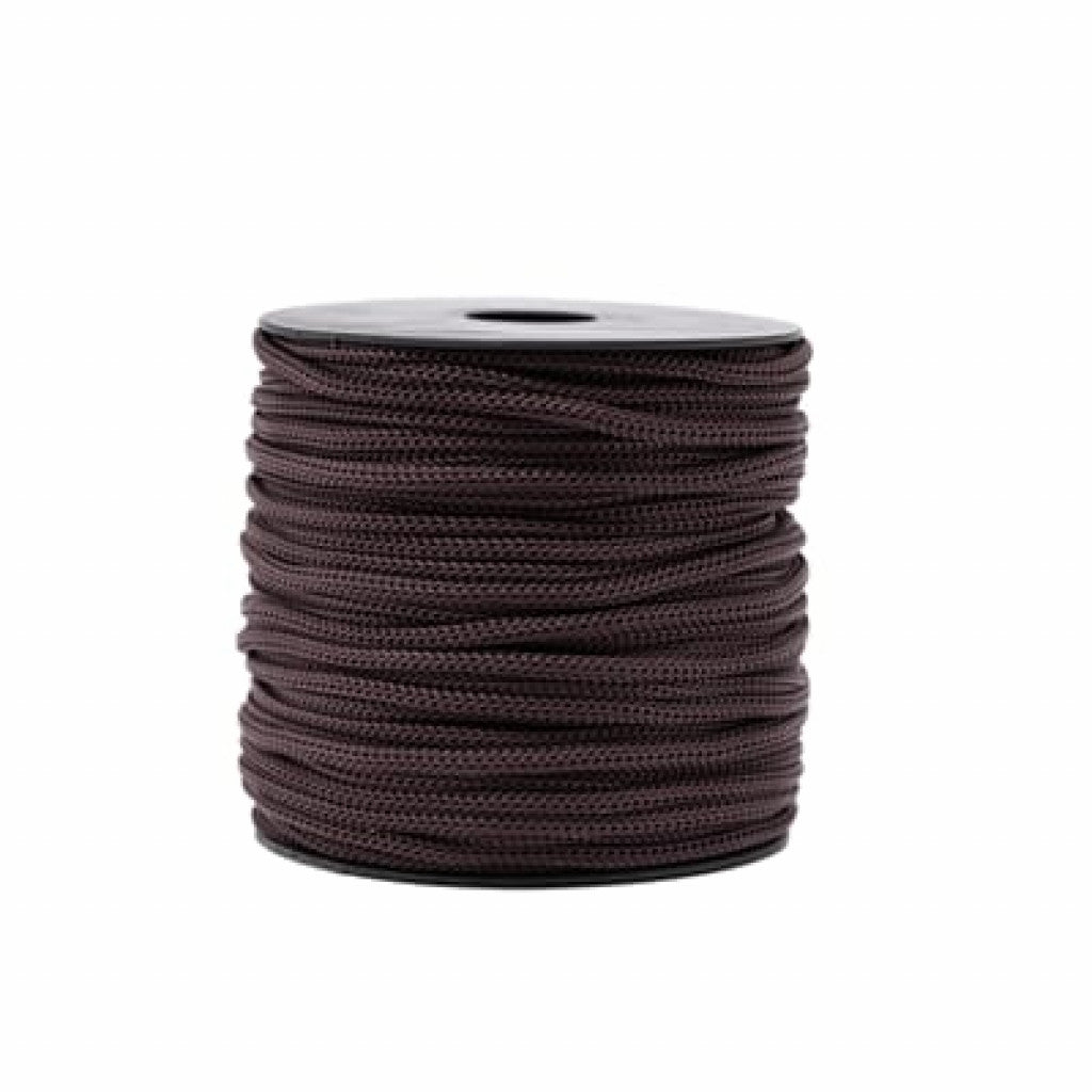 Hekletråd 4mm - 024 Mørk brun 50m