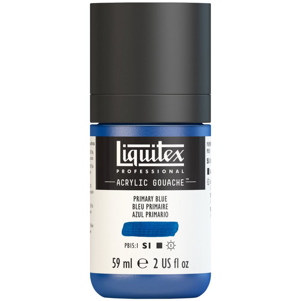 Liquitex Acrylic Gouache (matt) 59ml - 420 Primary Blue S1