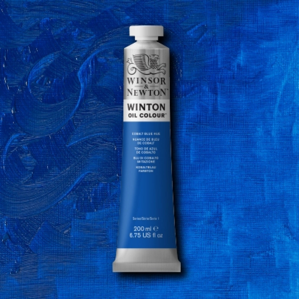 W&N - Winton Oil 200ml - 179 Cobalt Blue Hue