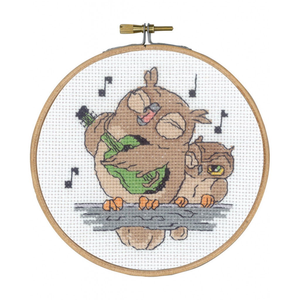 Permin Broderikit - Musikkugle ø13 cm