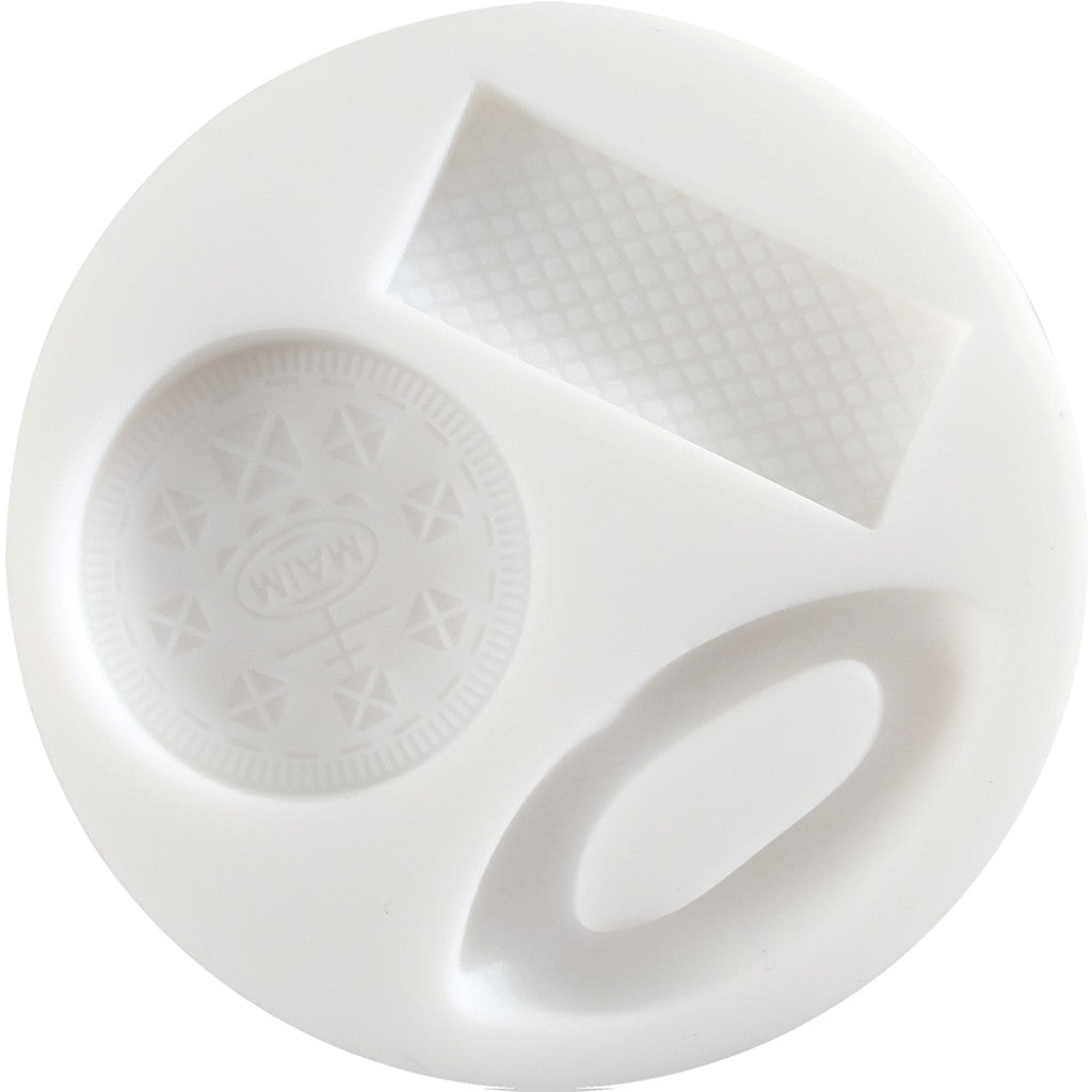 Cernit Silicone Mould - Silikonform til leire - Cookies