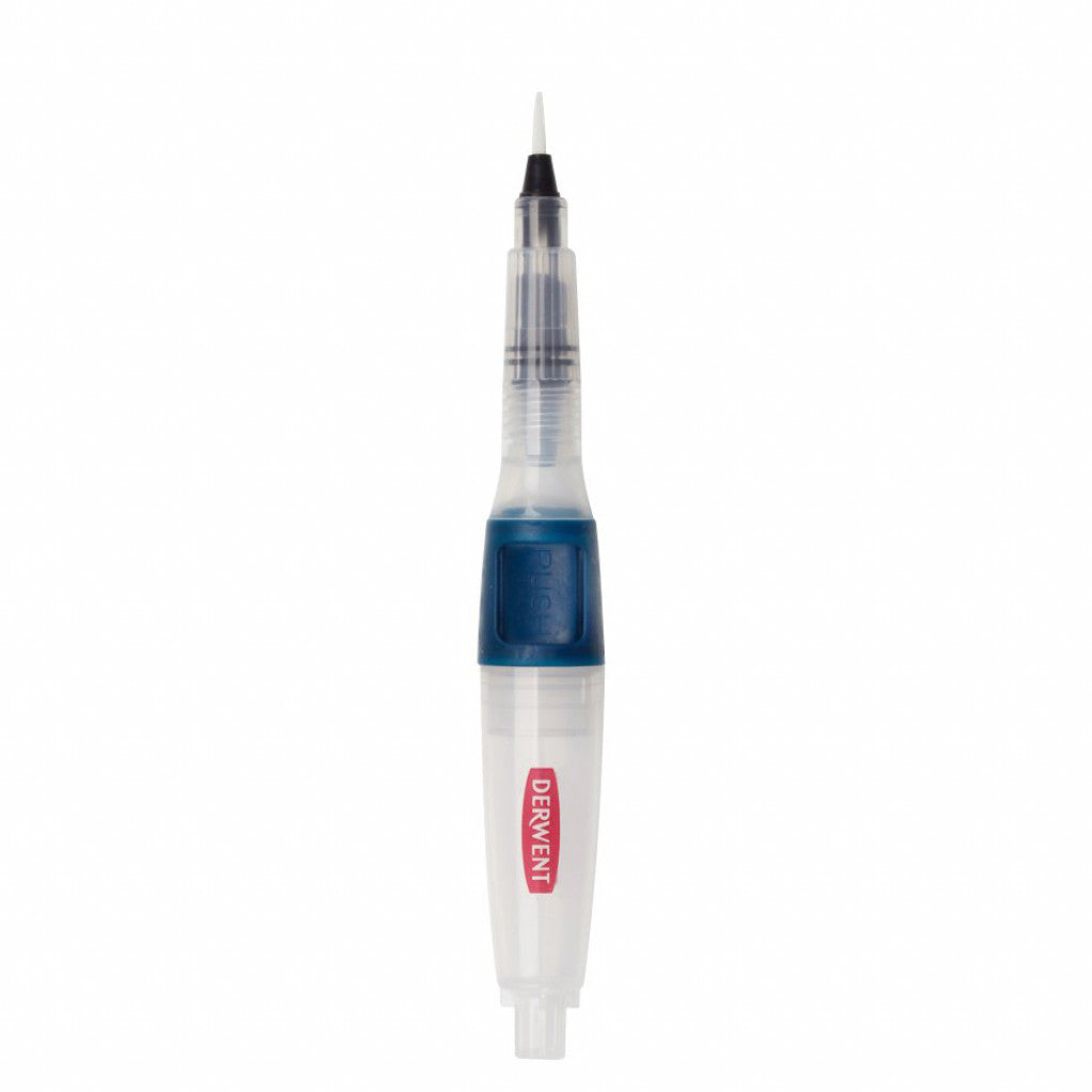 Derwent Push Button Waterbrush - Medium