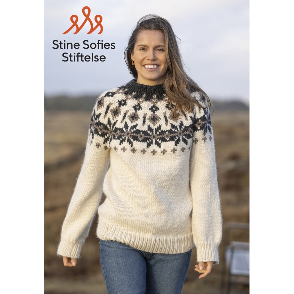 Strikkepakke - Stine Sofie-genser Dame - L