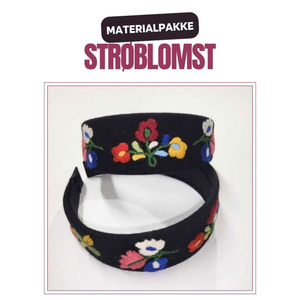Materialpakke til Hårbøyle Vest-Agder - Strøblomst