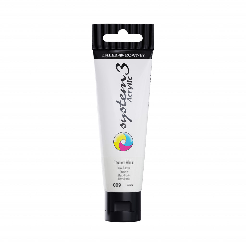 Daler Rowney - System3 59ml - 009 Titanium White