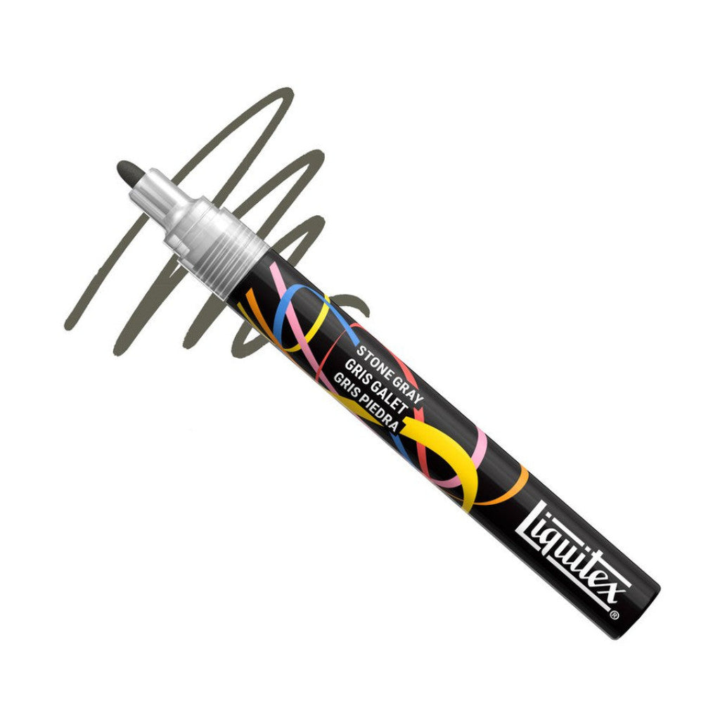 Liquitex Marker 2mm - Stone Grey