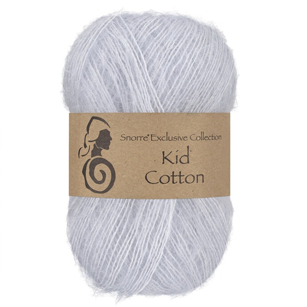 Kid Mohair Cotton - 720 Lys Blå