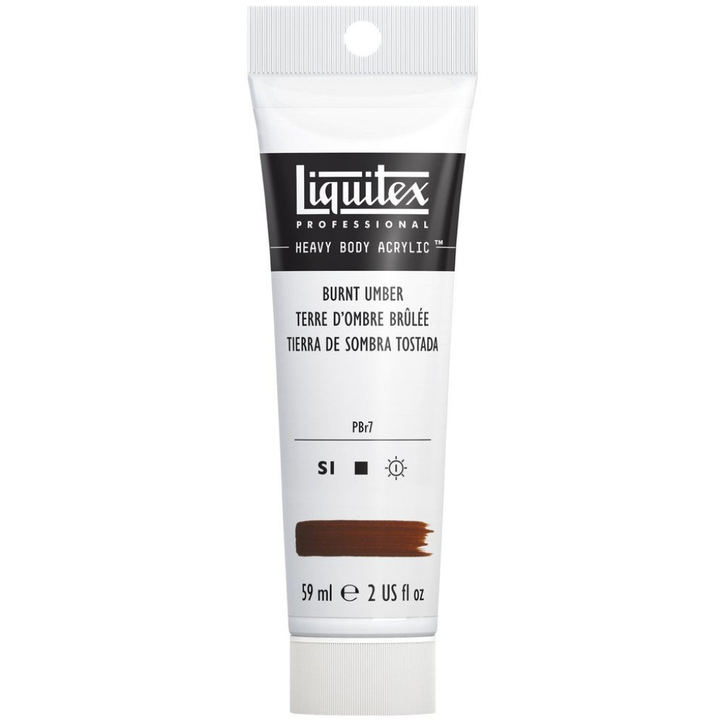 Liquitex Heavy Body 59 ml - 128 Burnt Umber S1