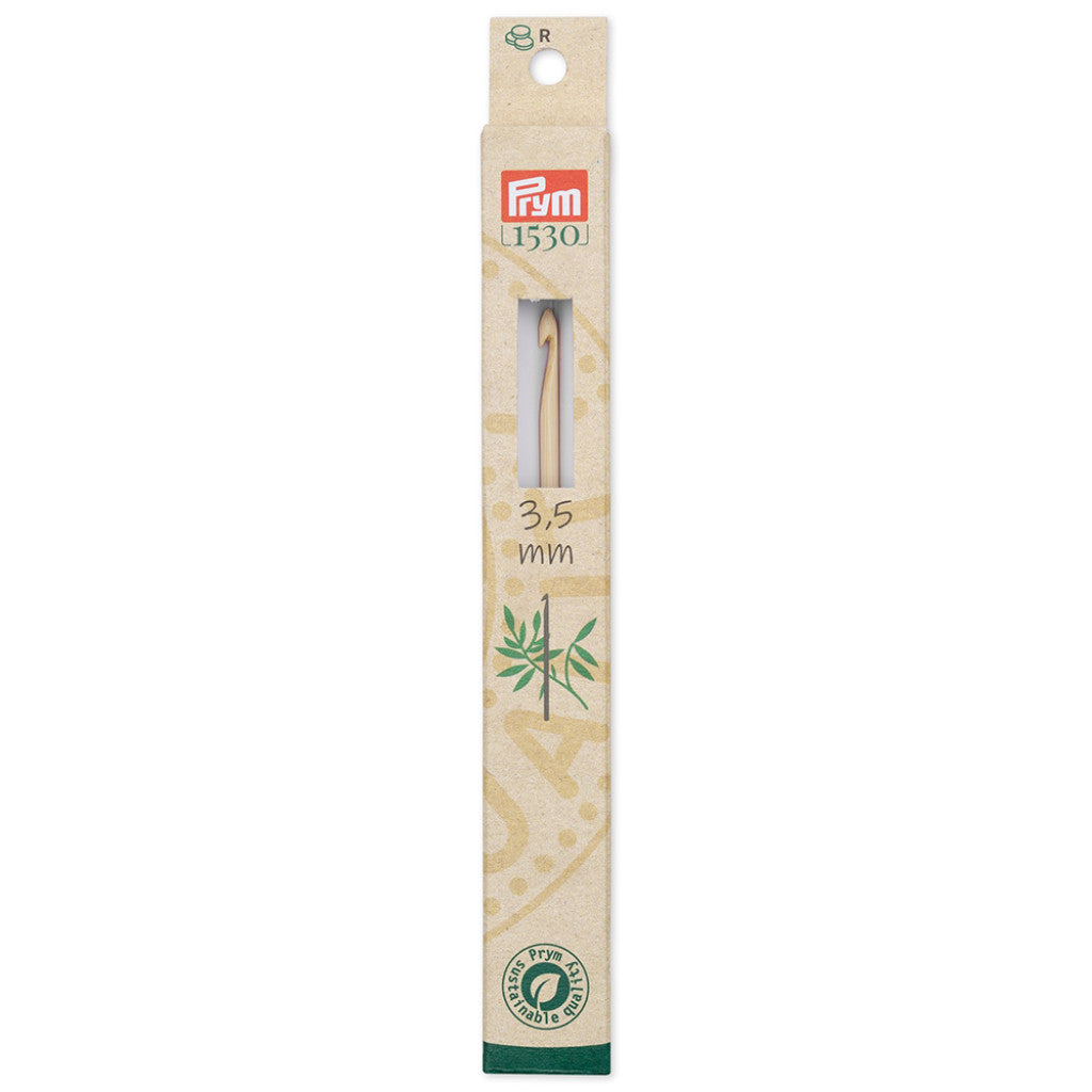 Prym 1530 Heklenål Bambus for ull - 3,5 -15cm