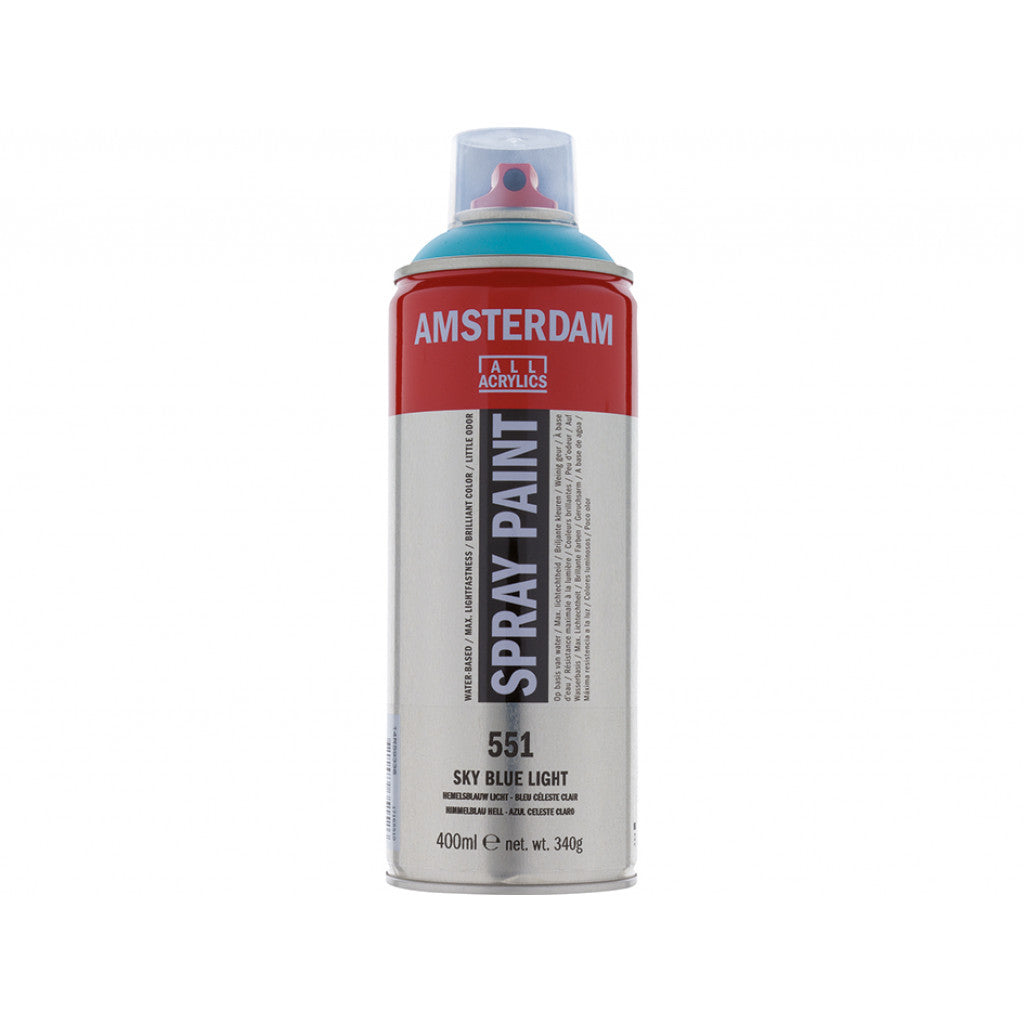 Amsterdam Spray 400ml - 551 Sky Blue Light