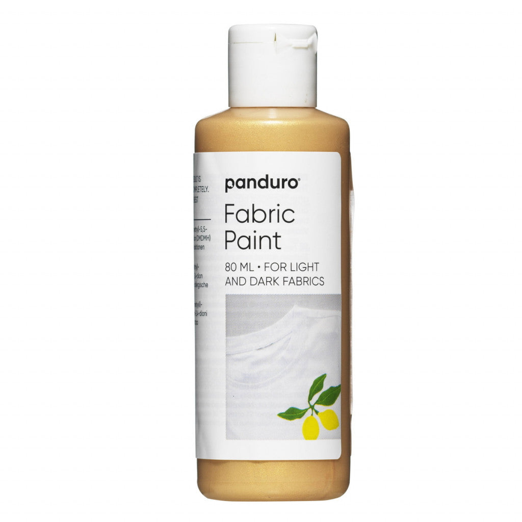 Tekstilmaling (Fabric Paint) 80ml - Gold