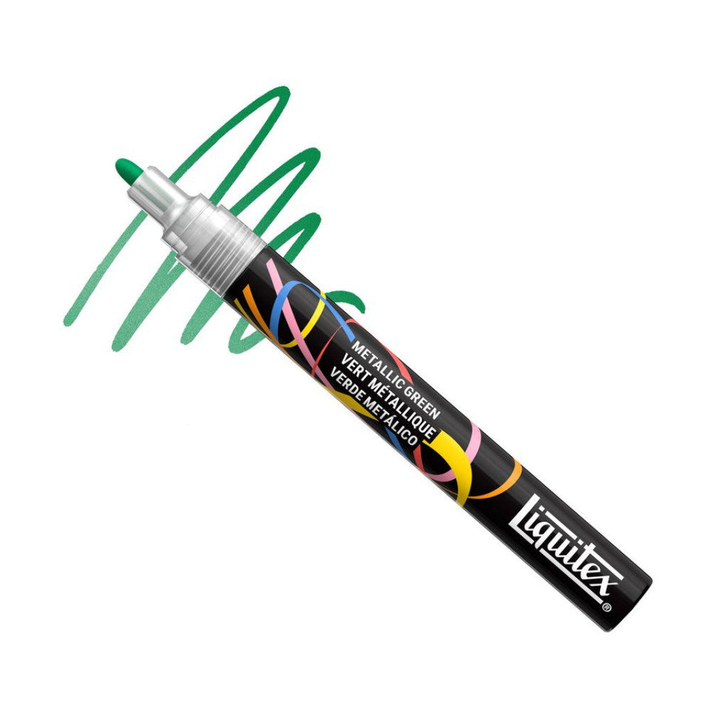 Liquitex Marker 2mm - Metallic Green
