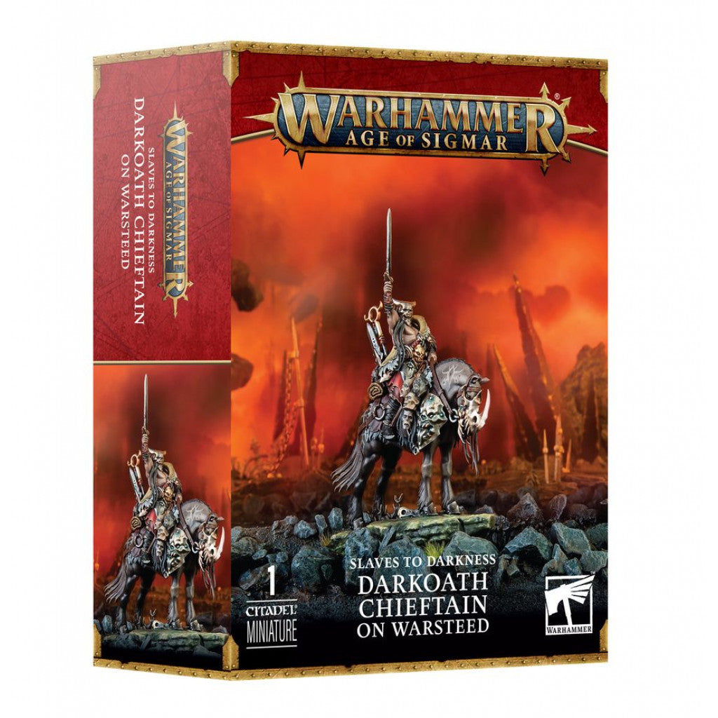 Warhammer Age of Sigmar, Slaves to Darkness - Darkoath Chieftain On Warsteed