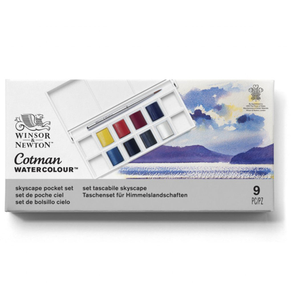 W&N - Cotman Water Colour - Skyskape Pocket 8HP