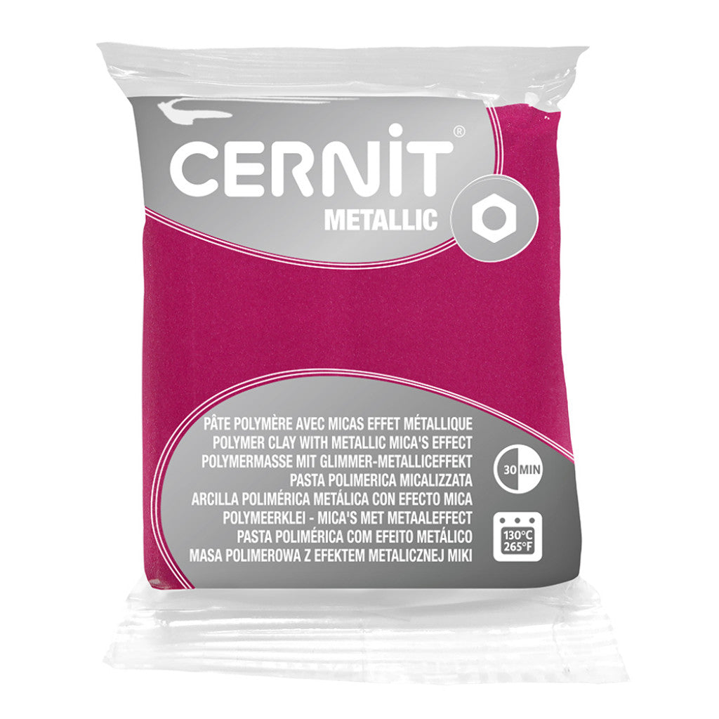 Cernit Polymerleire Metallic 56g - 460 Magenta