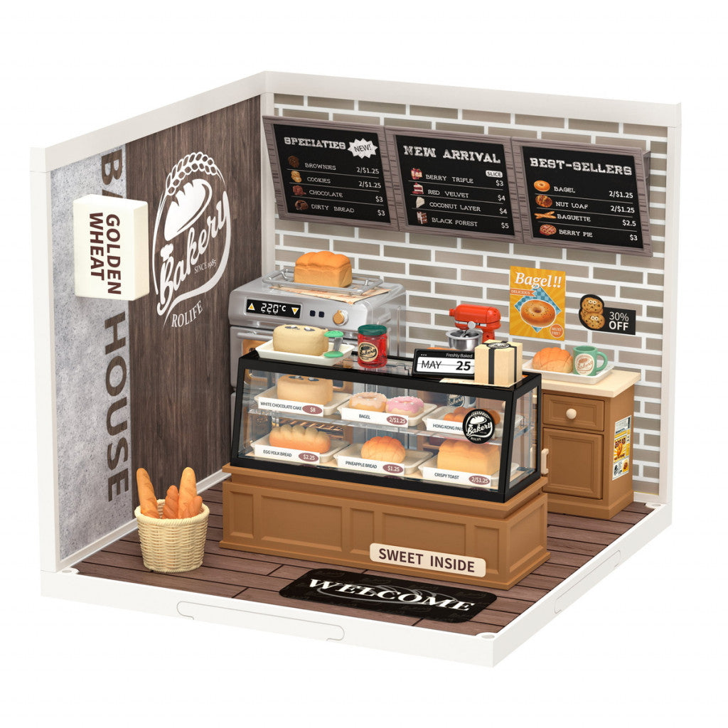Diy Miniatyr - Golden Wheat Bakery