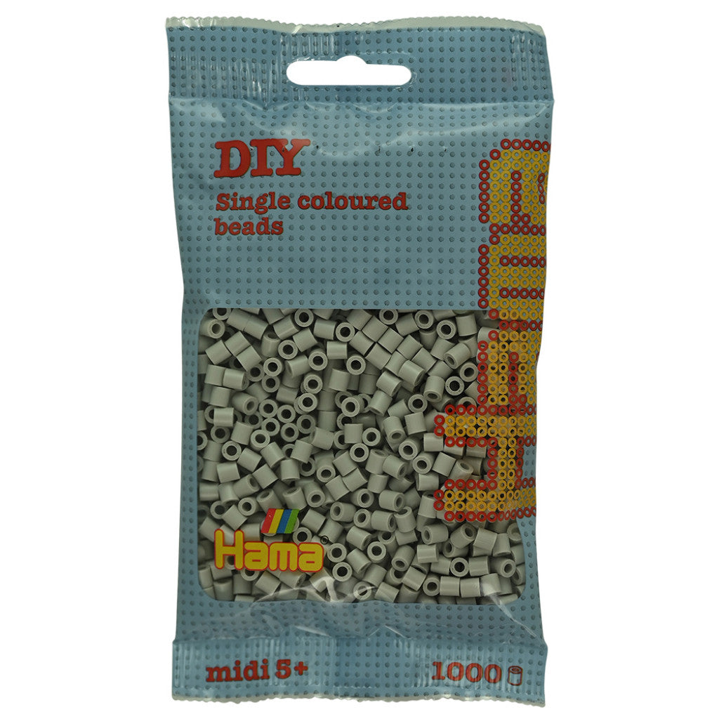 Hama Midi, 1000stk - 109 Mørk tåkegrå