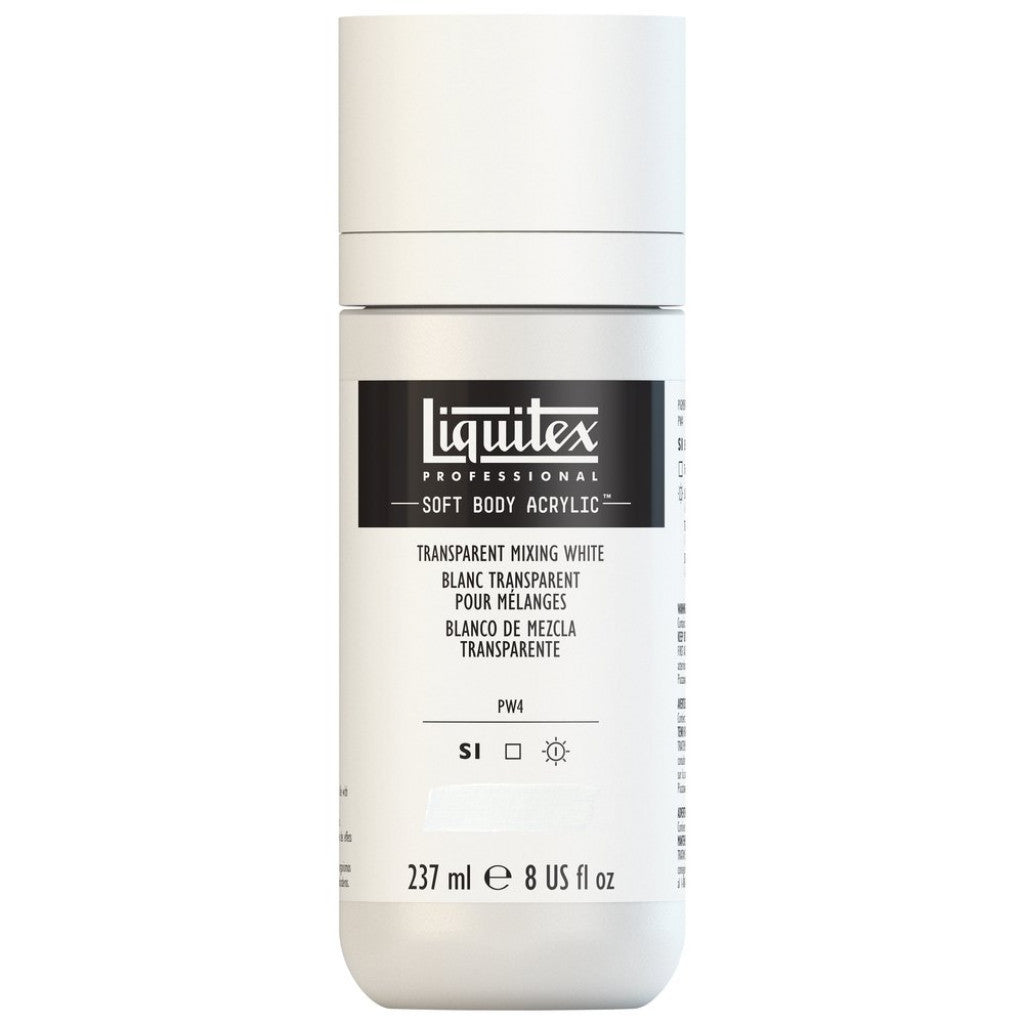 Liquitex Soft Body 237ml - 430 Transparent Mixing White S1
