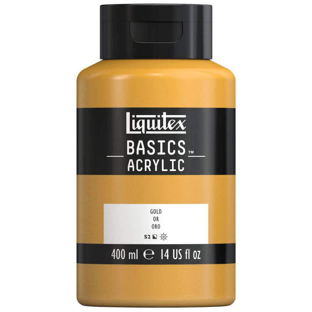 Liquitex Basics Acrylic 400ml - 051 Gold S2