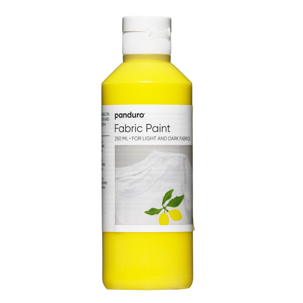 Tekstilmaling (Fabric Paint) 250ml - Primary Yellow