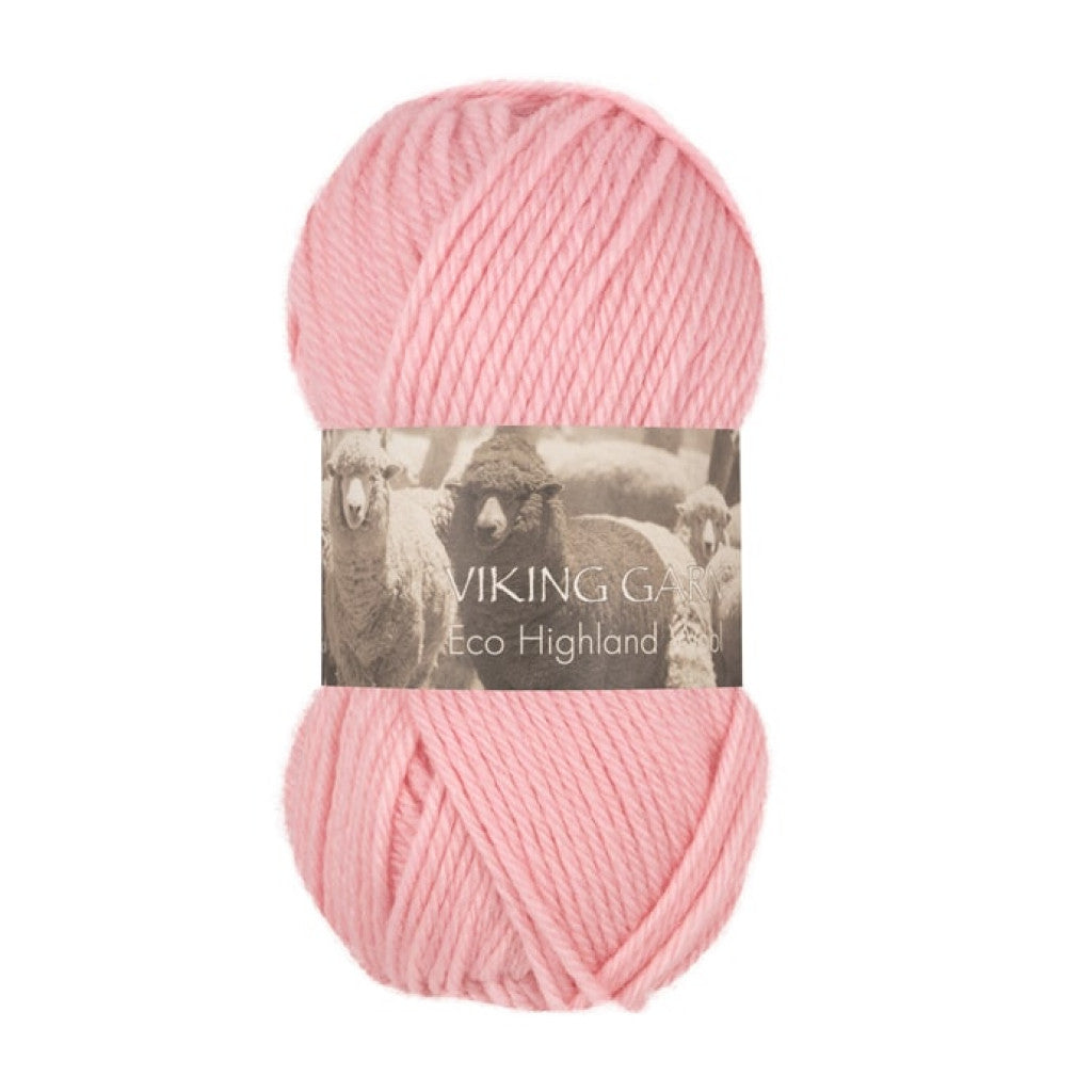 Eco Highland Wool - 263 Lys rosa