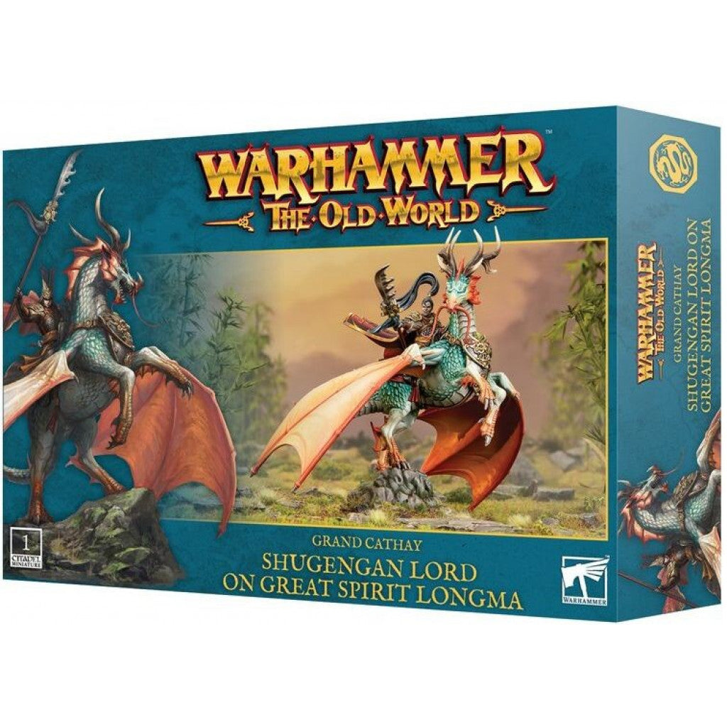 Warhammer Old World - Cathay, Shugengan Lord On Great Spirit Longma
