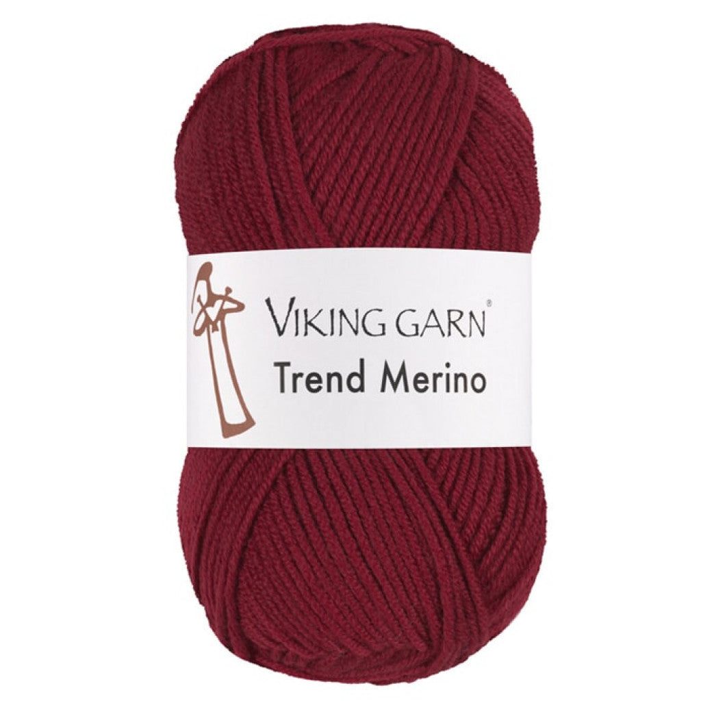 Trend Merino - 455 Varm Rød