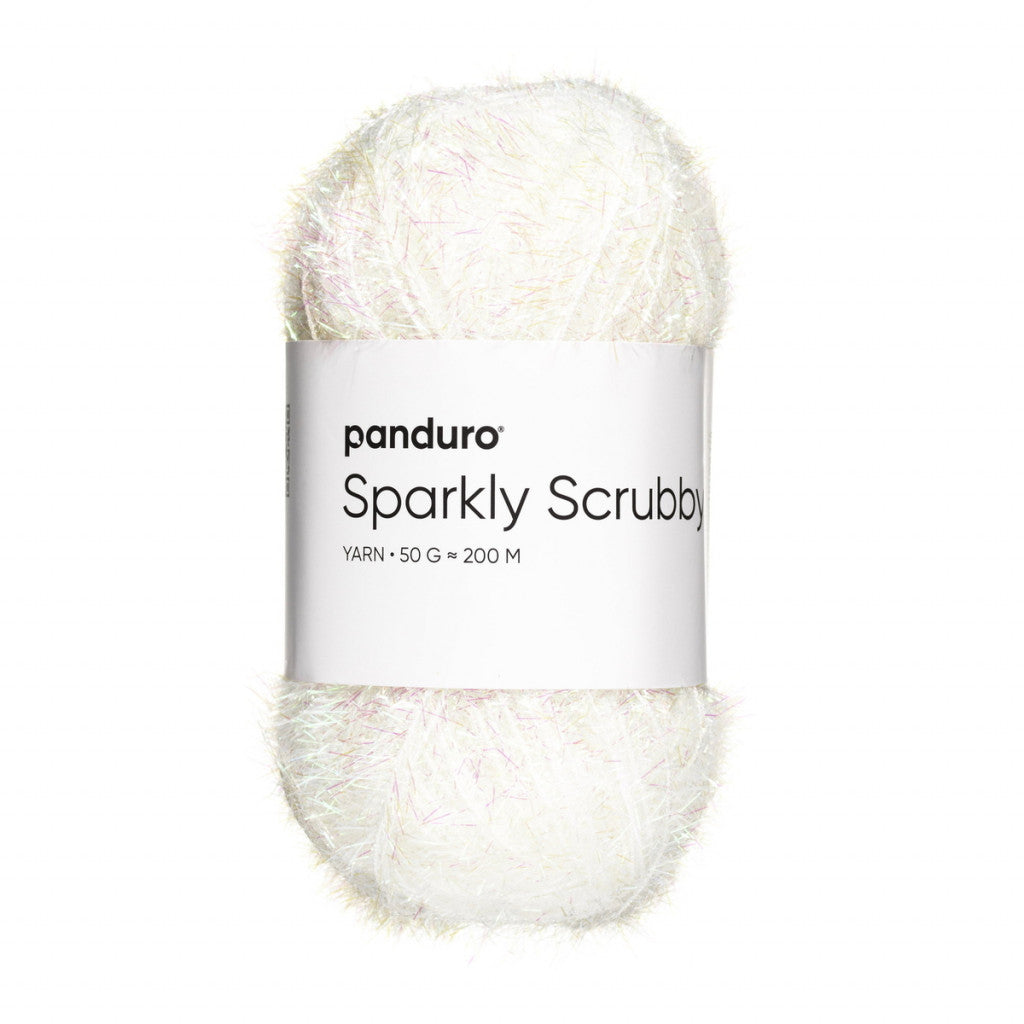 Sparkly Scrubby Garn - Iris
