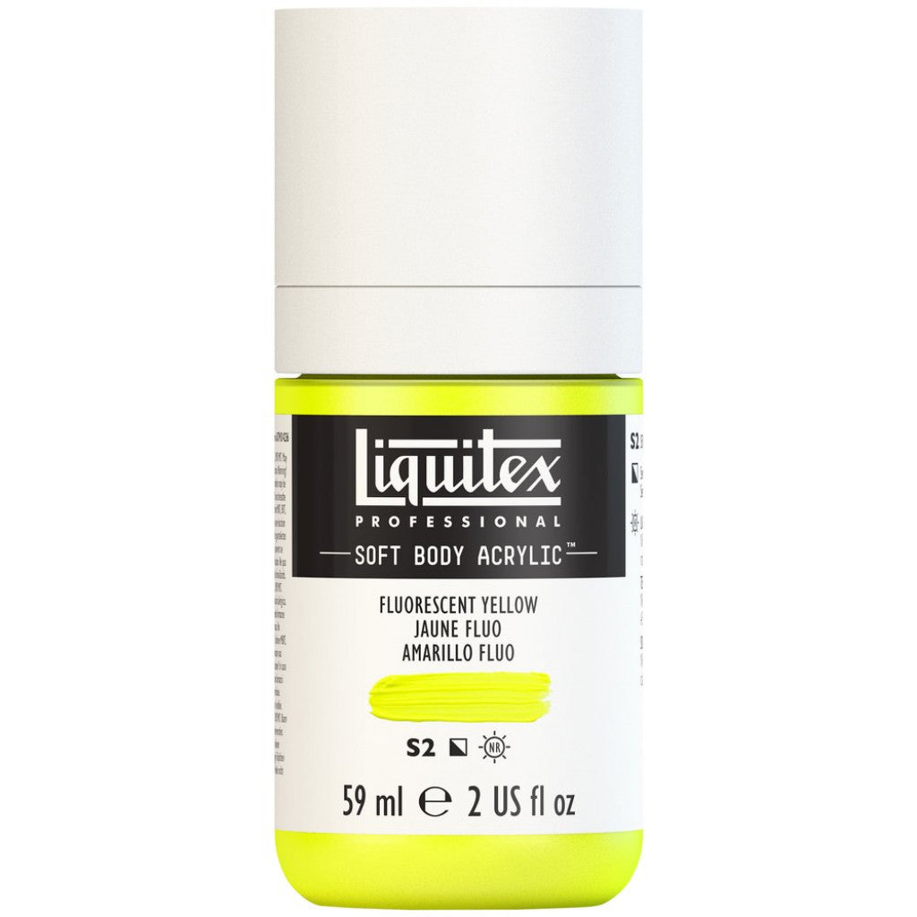 Liquitex Soft Body 59ml - 981 Fluorescent Yellow S2