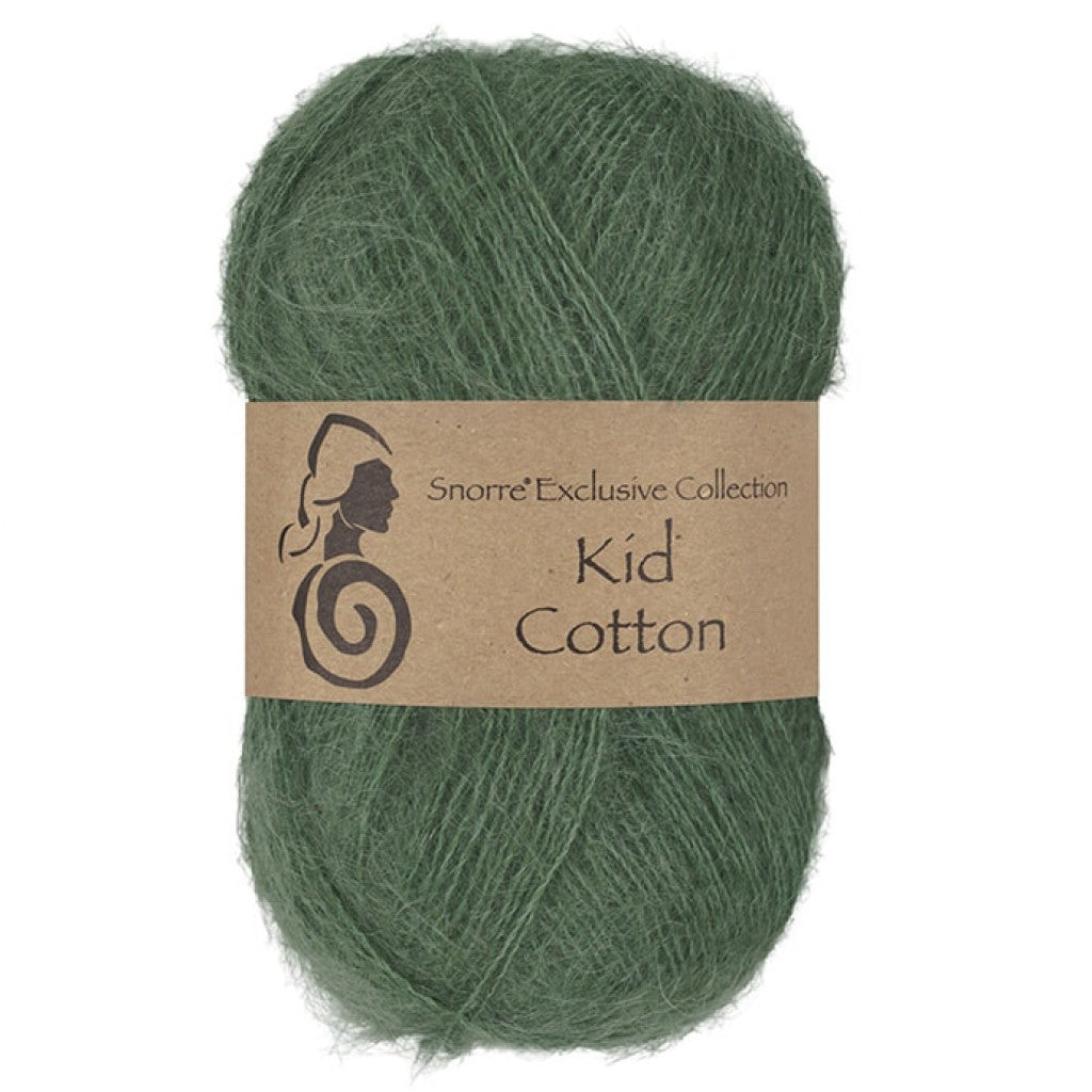 Kid Mohair Cotton - 734 Grønn