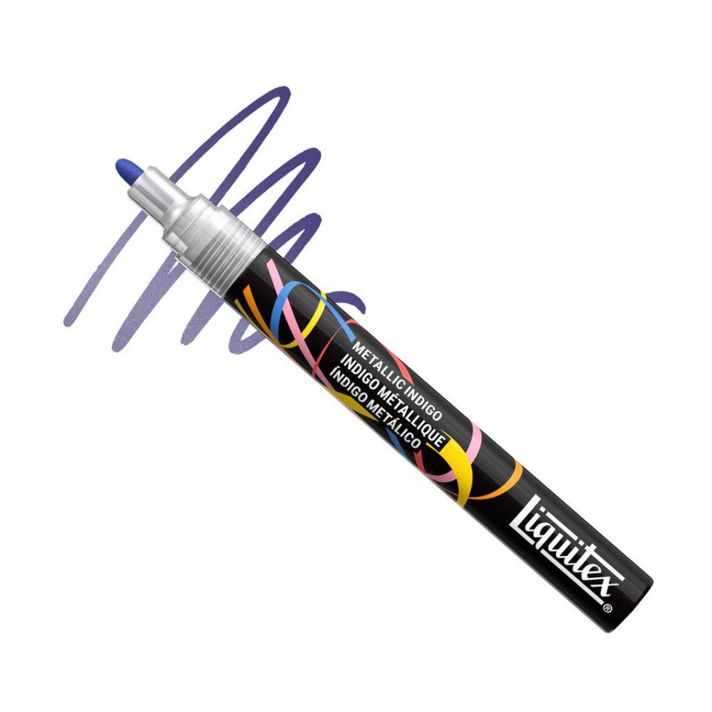 Liquitex Marker 2mm - Metallic Indigo