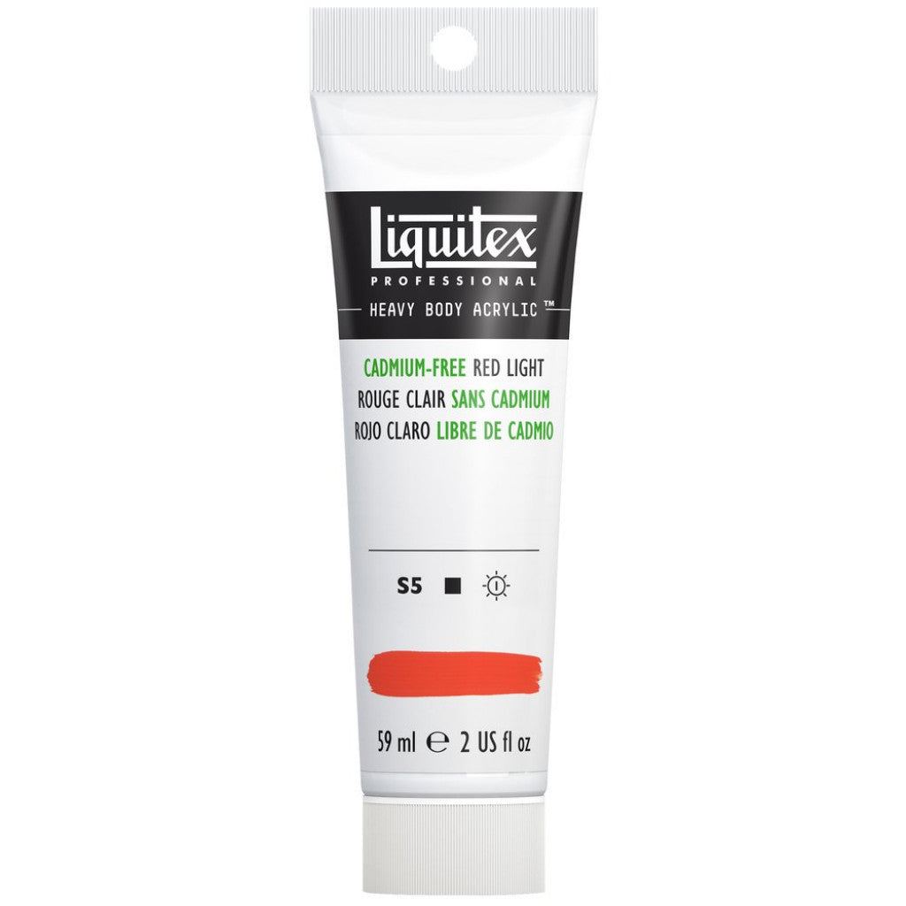Liquitex Heavy Body 59 ml - 893 Cadmium Free Red Light S5