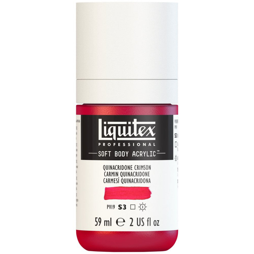 Liquitex Soft Body 59ml - 110 Quinacridone Crimson S3