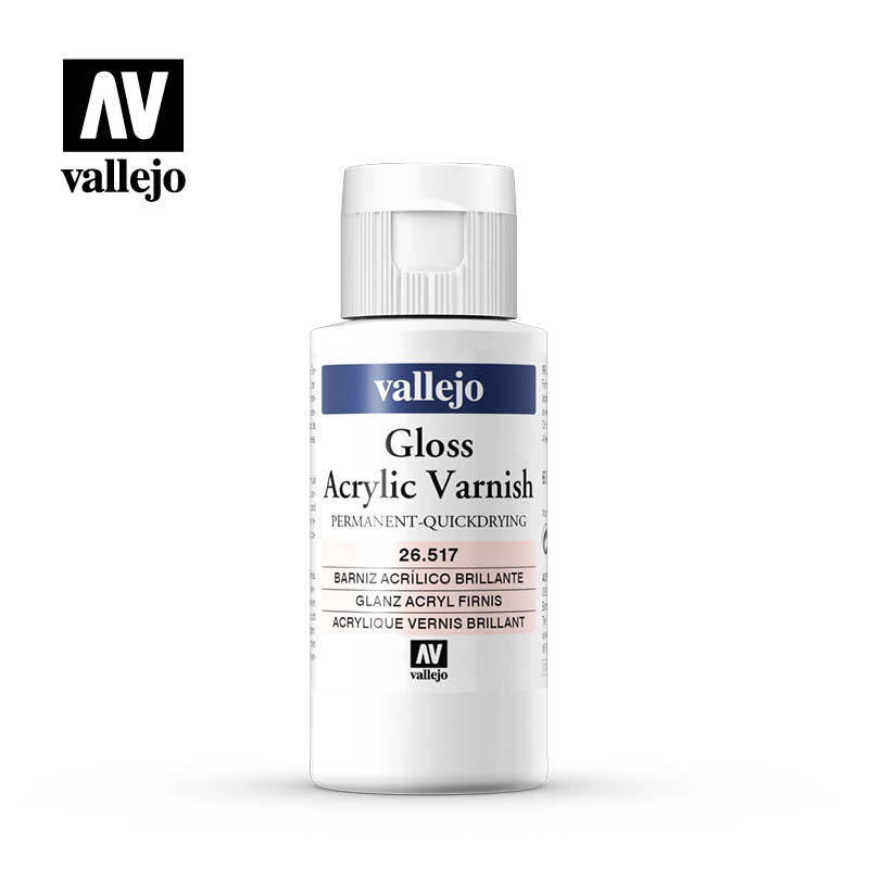 Vallejo Varnish 26.517 - Gloss (quick dry) 60ml
