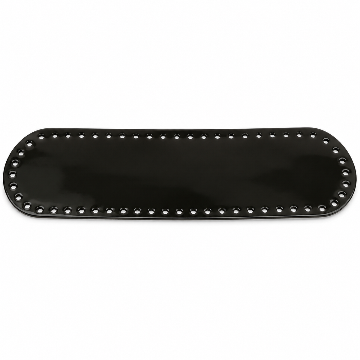 Borgo de' Pazzi Veskebunn med Speileffekt - 30x10cm, Nero (Svart)
