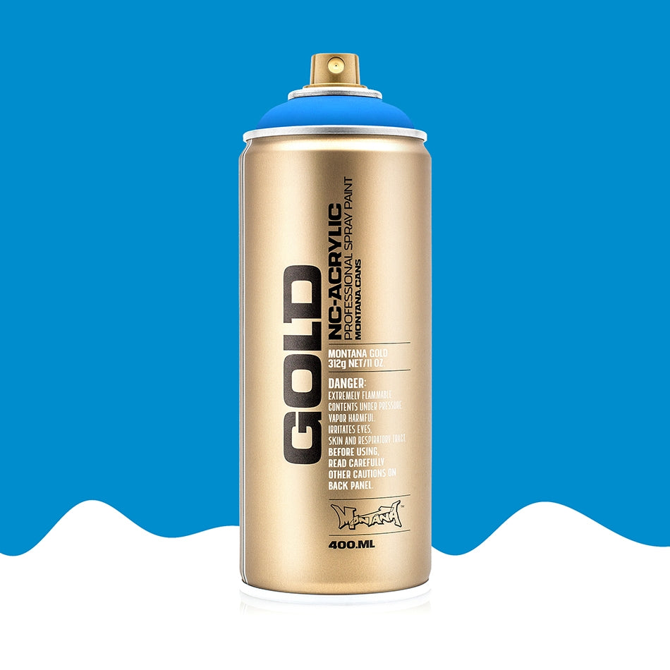Montana - Gold 400ml - F5000 Fluorescent Flame Blue