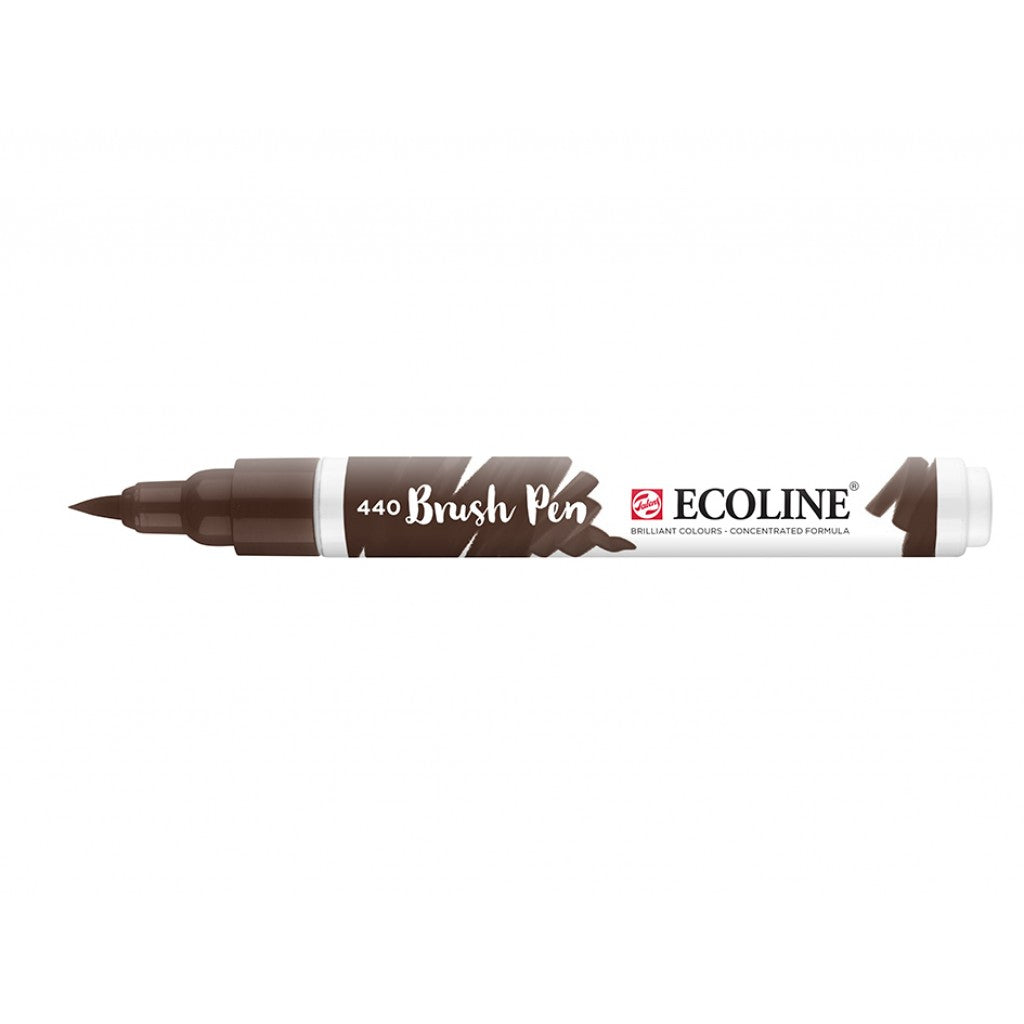 Talens Ecoline Brush Pen - 440 Sephia Deep