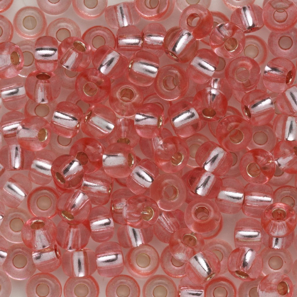 Rocaillesperle 6/0 - Silverline