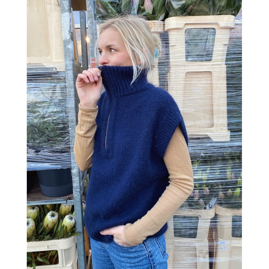 Mønster PetiteKnit - Zipper Slipover