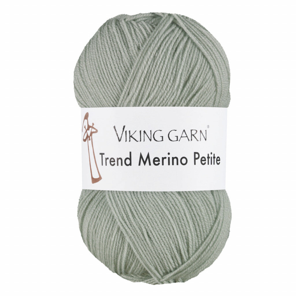 Trend Merino Petite - 334 Støvet Lys Grønn