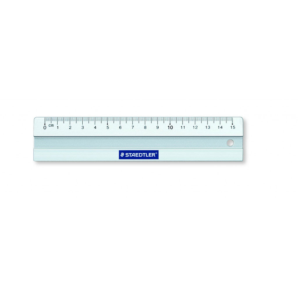 Staedtler - Linjal metall 15cm