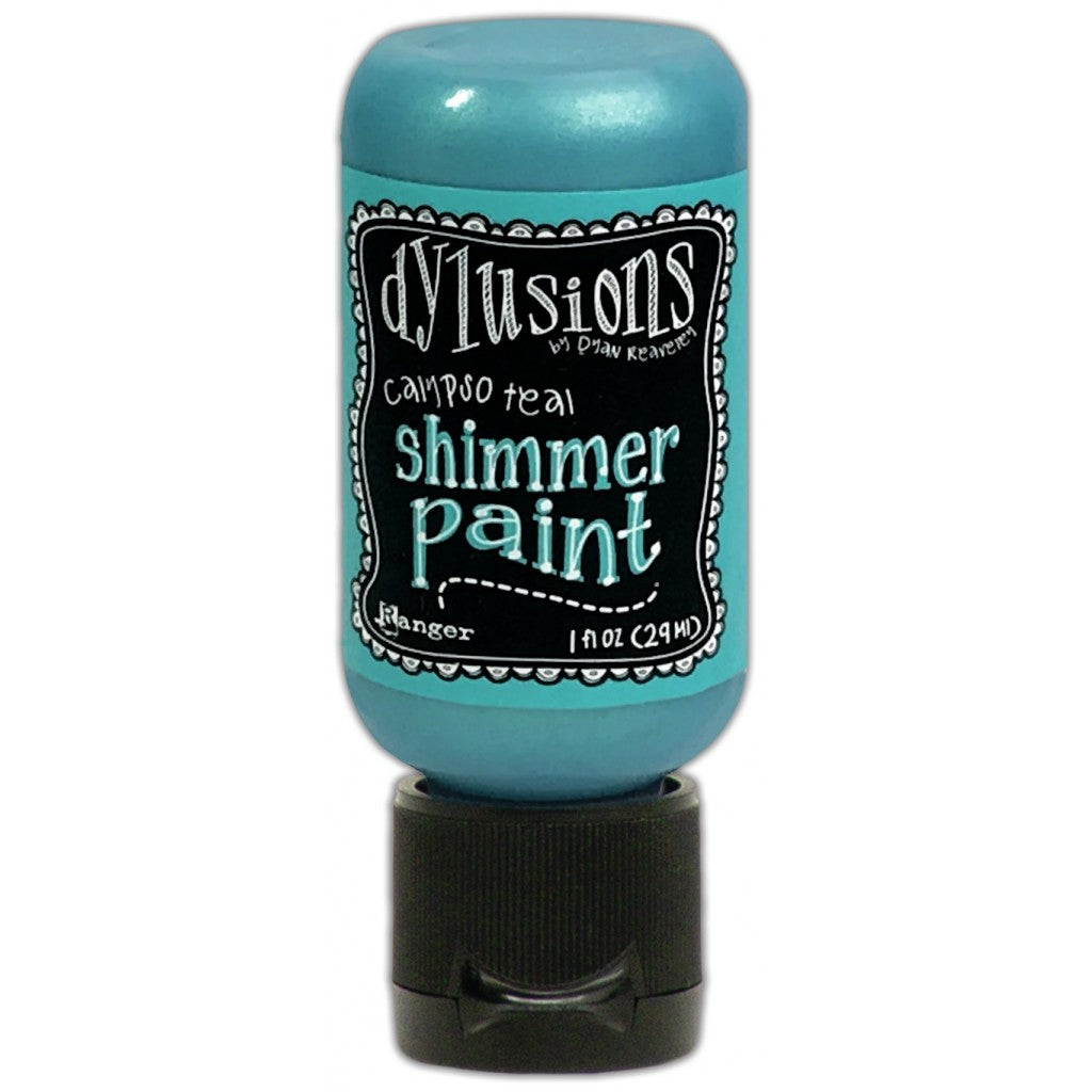 Dylusions Shimmer Paint, 30ml - Calypso Teal