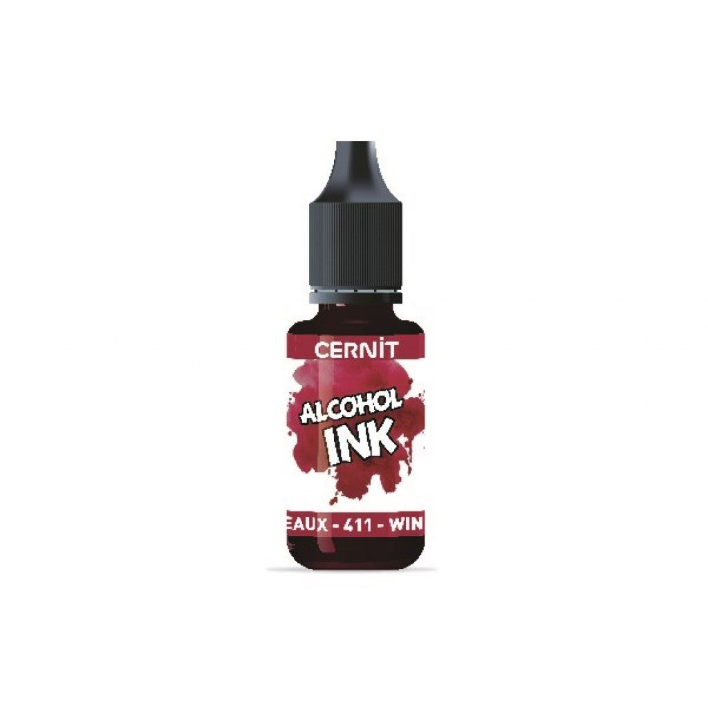 Cernit Alcohol Ink 20ml - 411 Wine Red