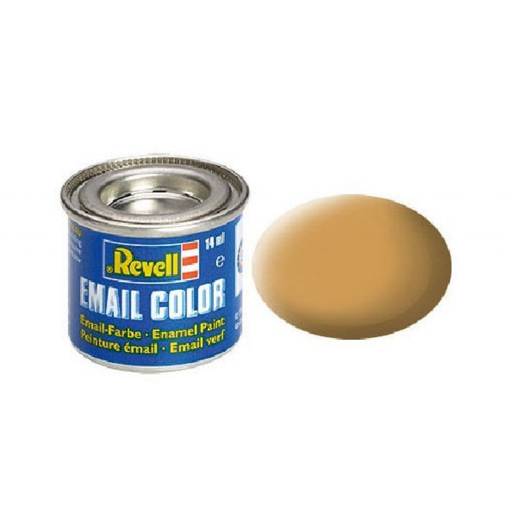 Revell Enamel, 14ml - Ochre Brown, Matt