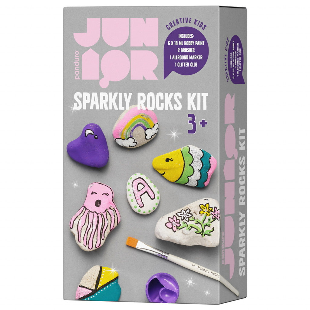 Diy-Kit Male På Stein - Glitter